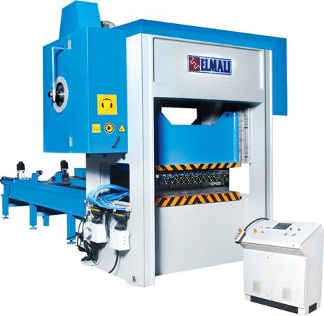 Corrugattated Sheet Punch Press For Silos